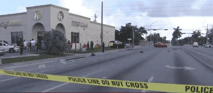 Tres accidentes de coche en Opa-Locka mataron al menos a uno