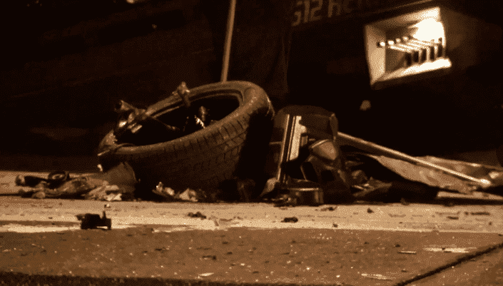 Dos fallecidos, uno herido en un accidente en Roosevelt Boulevard y Plymouth Street