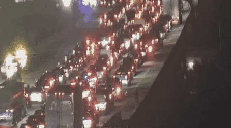 1 Muerto Tras Choque de Auto Contra Camión de Construcción en I-595 en Davie