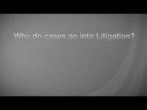 Why Do Cases Go Into Litigation?