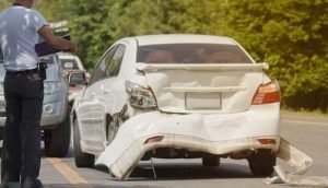 rear ended car