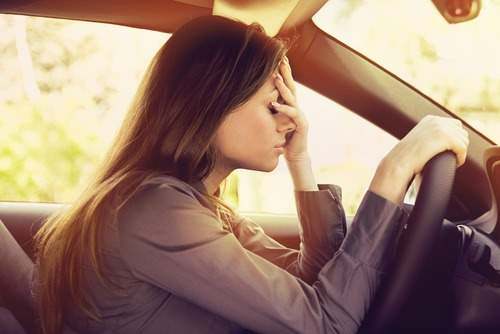 Autósgondok - Fáradtság vezetés közben