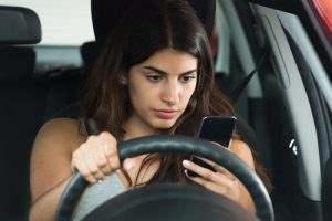 Jacksonville FL texting while driving car accident lawyer