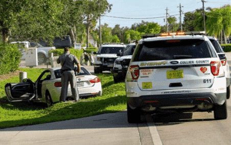 Car Crashed Into Ditch In Collier County; One Dead