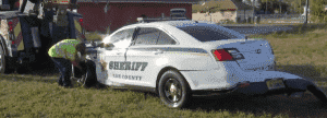 Lee county Sheriff involved in car crash