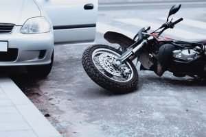 How do car accidents compare to motorcycle accidents?