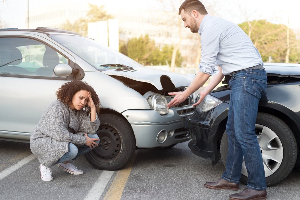 Collisions in Parking Lots and Parking Garages