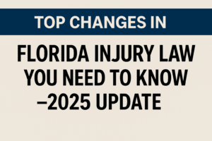 Top Changes in Florida Injury Law You Need to Know—2025 Update