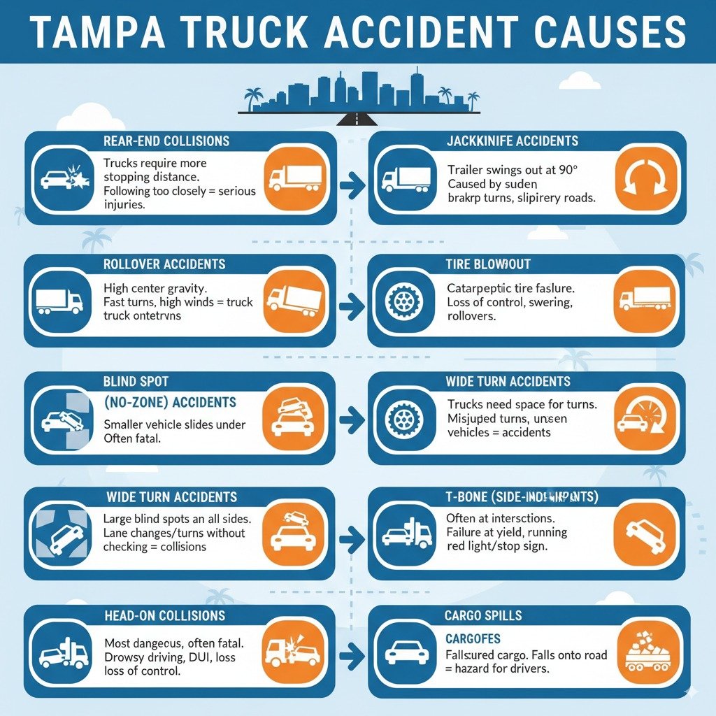 Tampa Truck Accident Causes