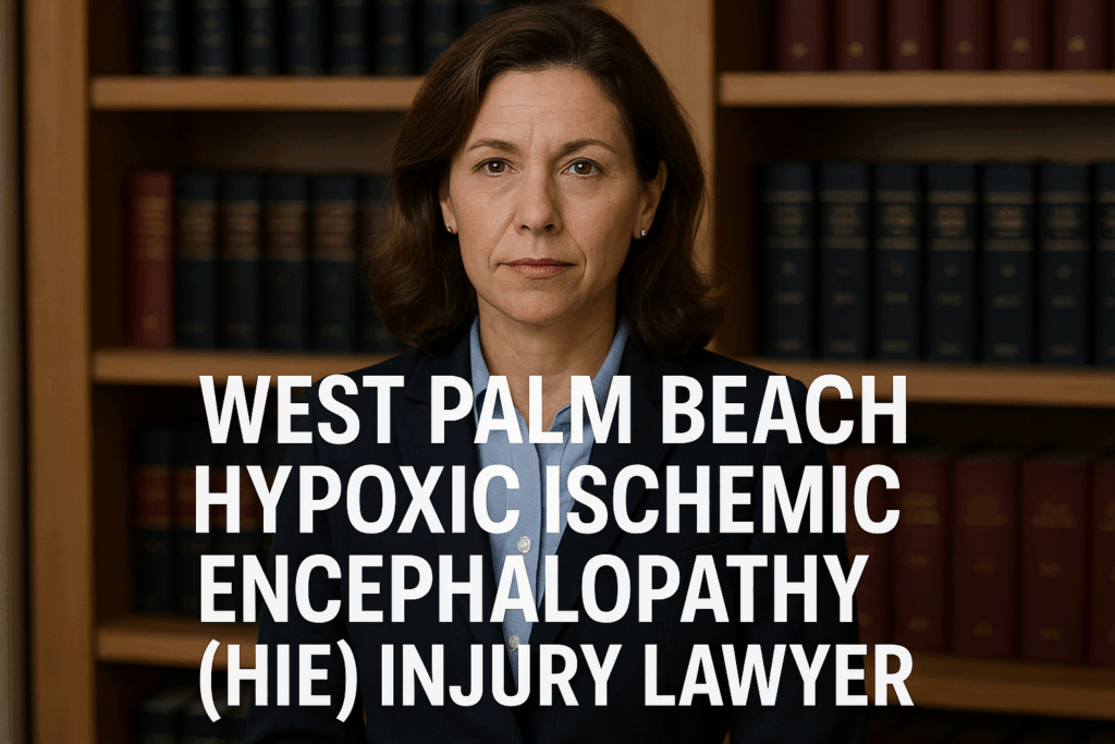 West Palm Beach Hypoxic Ischemic Encephalopathy (HIE) Injury Lawyer