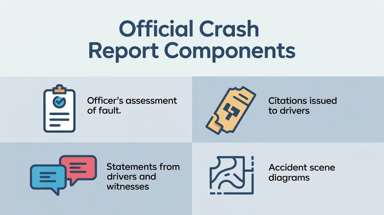 Wait for Police and Obtain the Crash Report