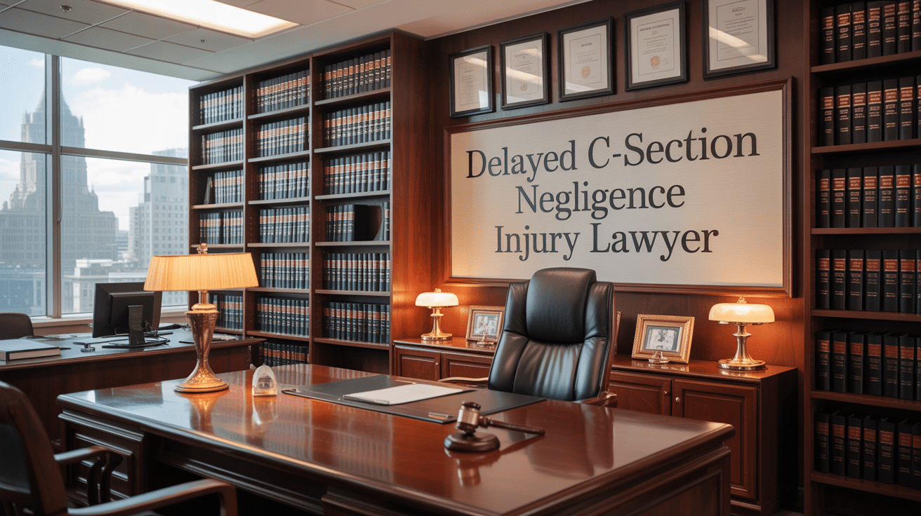 Delayed C-Section Negligence Injury Lawyer