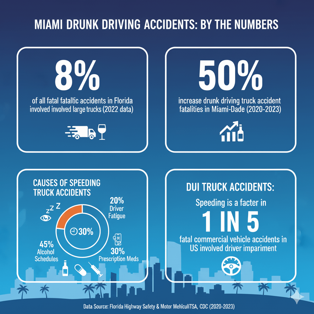 Miami Drunk Driving Truck Accident Lawyer