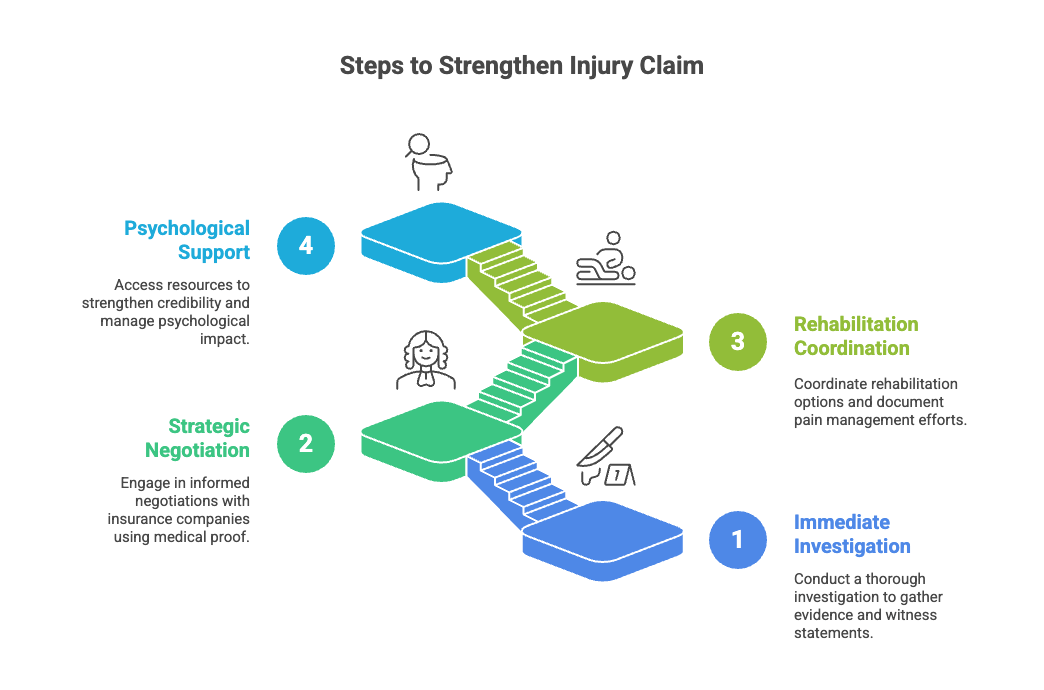 Steps to Strengthen Injury Claim