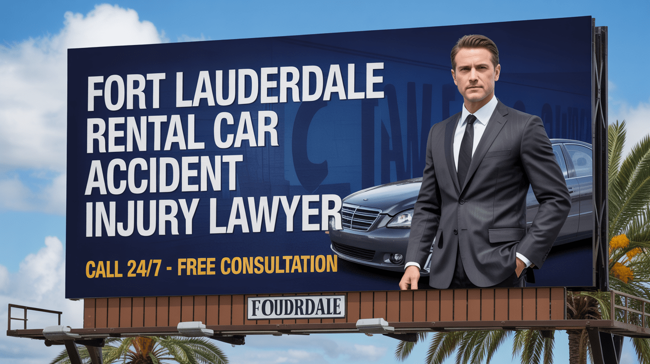 Fort Lauderdale Rental Car Accident Injury Lawyer