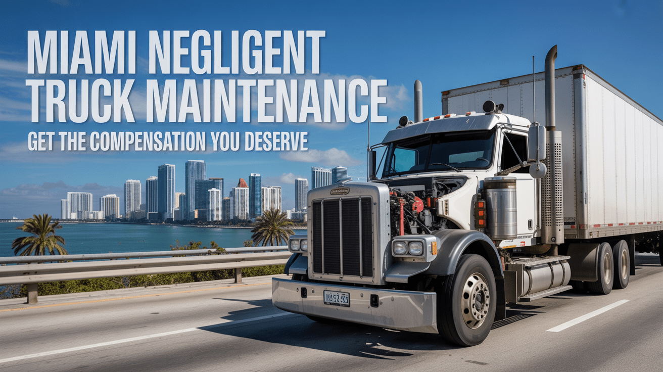 Miami Negligent Truck Maintenance Accident Lawyer