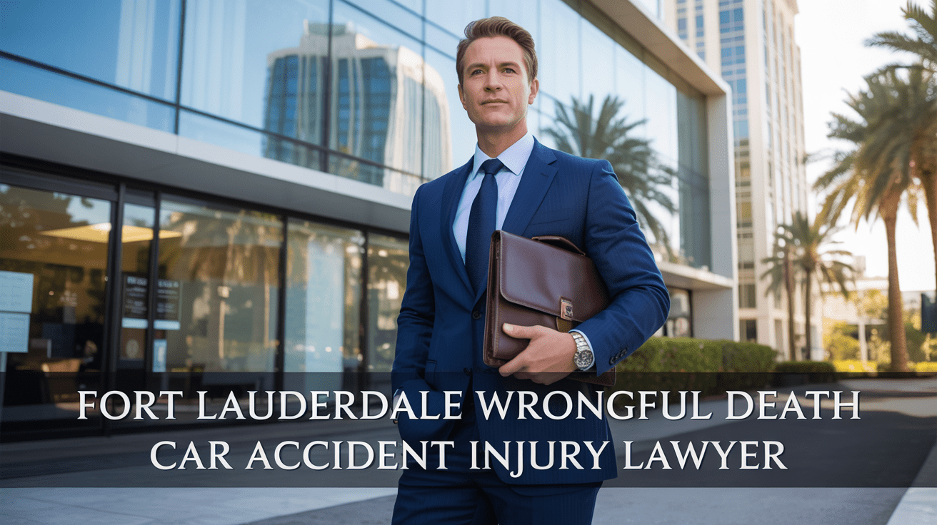 Abogado de lesiones por accidente de coche por muerte por negligencia en Fort Lauderdale
