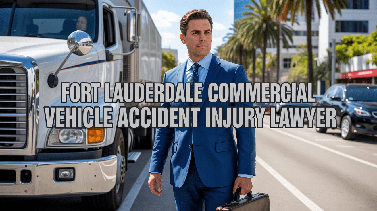 Fort Lauderdale Commercial Vehicle Accident Injury Lawyer