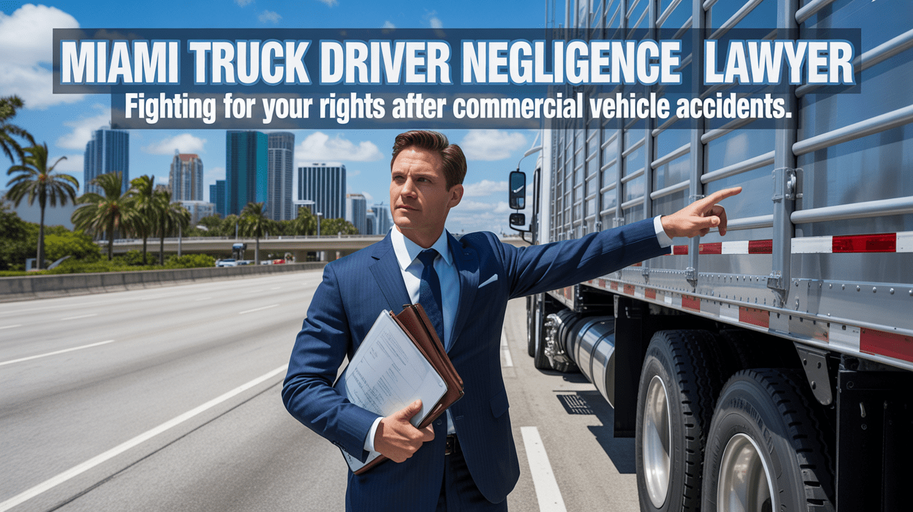 Miami Truck Driver Negligence Lawyer