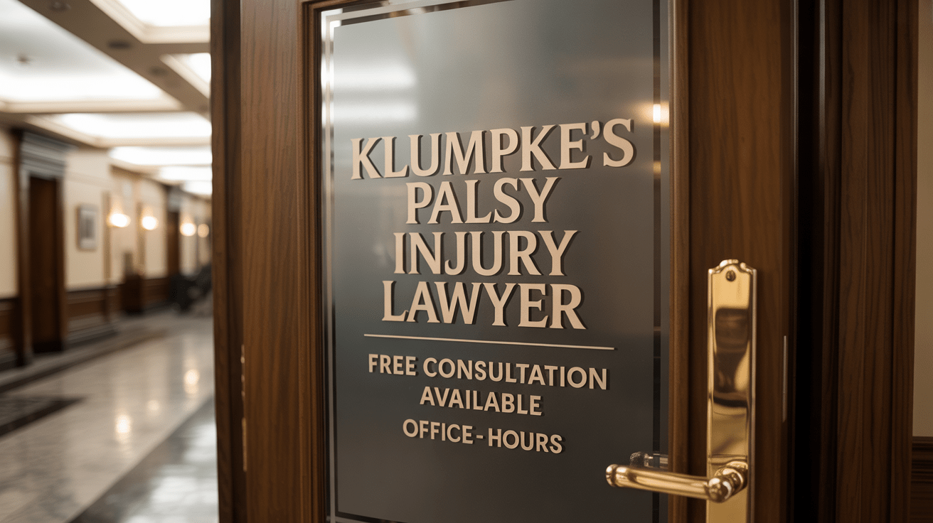 Klumpke’s Palsy Injury Lawyer
