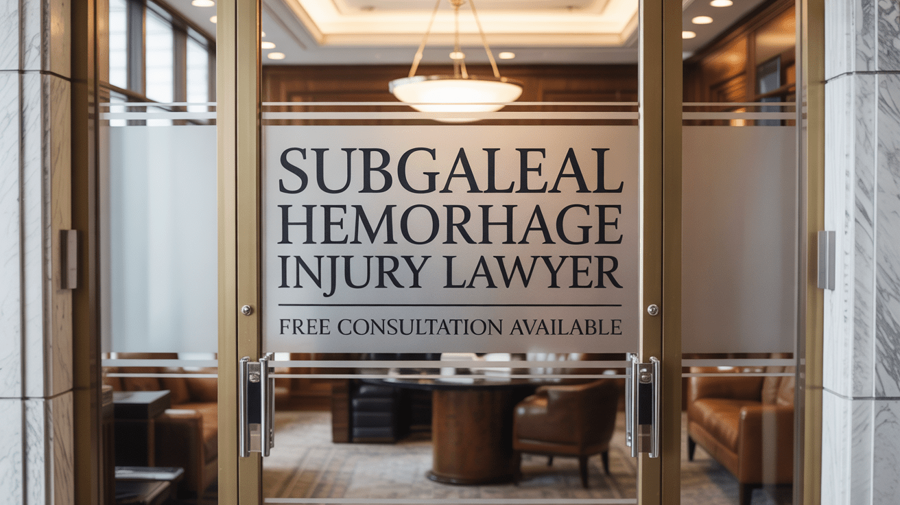 Subgaleal Hemorrhage Injury Lawyer