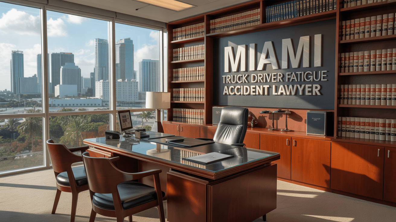 Miami Truck Driver Fatigue Accident Lawyer At the Law Offices of Anidjar and Levine, we investigate Miami truck driver fatigue crashes with urgency, preserve black box and ELD data, and secure dashcam, GPS, and dispatch records before they’re lost. We analyze hours-of-service, compare logs to fuel and toll receipts, and work with sleep and human factors experts to prove causation. We coordinate your medical care documentation, calculate long‑term losses, and negotiate or litigate for full compensation within Florida’s deadlines. A Miami Truck Accident Attorney from our team will explain your rights, next steps, and how we build a decisive case. Key Takeaways We preserve ELD logs, GPS, dashcam, 911 audio, and black box data immediately to prove fatigue and prevent spoliation in Miami truck crashes. Our team analyzes hours-of-service, dispatch schedules, fuel receipts, and telematics to uncover violations and timeline inconsistencies causing fatigue-related collisions. We consult sleep and human factors experts to link micro-sleeps, delayed braking, and lane drift to the crash and establish causation. We coordinate your medical care documentation, wage loss, and long-term rehabilitation needs to build a comprehensive damages claim. We pursue all liable parties—driver, carrier, broker, and contractors—through aggressive negotiation and, if needed, Miami litigation. How We Can Help With Your Miami Truck Driver Fatigue Accident Claim Although every case is unique, we begin by immediately safeguarding your rights and building a fact-driven claim. We gather pivotal evidence, secure electronic logs, and obtain company policies to establish responsibility. We interview witnesses, examine crash data, and coordinate with medical providers, ensuring your injuries and losses are fully documented. We evaluate driver wellness practices and shift scheduling records to identify fatigue risks, policy violations, and operational pressures. We analyze hours-of-service compliance, maintenance logs, and dispatch communications, then align those findings with expert testimony. Our team preserves black box data and video, preventing spoliation and strengthening your negotiating position. We guide you through insurance communications, prepare all-encompassing demand packages, and pursue compensation for medical care, lost income, and long-term needs. If litigation is necessary, we file promptly, conduct discovery with precision, and present a clear, evidence-based narrative. Throughout, we keep you informed, advocate relentlessly, and honor your commitment to accountability and community safety. Understanding Miami Truck Driver Fatigue Accident Cases Building on how we protect your claim, we should first understand what makes a Miami truck driver fatigue accident distinct from other collisions. Fatigue undermines driver alertness in ways that resemble impairment, yet it often leaves subtle evidence. We focus on how reduced reaction time, micro-sleeps, and decision lapses manifest in the crash timeline, the vehicle’s event data, and witness accounts. These cases demand precise analysis that ties human performance limits to roadway outcomes. We evaluate whether schedules conflicted with natural circadian rhythms, because fatigue deepens during nighttime and early morning hours. We examine duty logs, telematics, delivery windows, and medical or sleep records to determine whether required rest was meaningful. Miami’s dense corridors, port traffic, and variable weather increase the consequences of delayed responses, making reconstruction essential. Our role is to translate intricate fatigue indicators into clear proof of breach and causation, ensuring your claim reflects the full scope of risk and harm. Common Causes of Miami Truck Driver Fatigue Accidents We often see fatigue accidents tied to long, irregular shifts that push drivers beyond safe limits, compounded by Hours-of-Service violations that erode necessary recovery time. We also find that inadequate rest breaks reduce alertness and decision-making, increasing the risk of errors behind the wheel. Night driving hazards further impair visibility and circadian rhythm, creating a dangerous convergence of factors that demand careful investigation. Long, Irregular Shifts Even when professional drivers plan carefully, long, irregular shifts disrupt the body’s natural sleep-wake cycle and steadily erode alertness behind the wheel. When shift scheduling changes week to week, our circadian rhythms can’t stabilize, and sleep deprivation accumulates. Micro-sleeps, slowed reaction times, and impaired decision-making follow, increasing crash risk during heavy traffic or poor weather. We’ve seen how rotating nights, early starts, and extended duty periods compress rest windows, undermining recovery. Fatigue also worsens dehydration, vision strain, and stress, which compound attention lapses. We work to identify patterns in dispatch logs, electronic logging data, and trip records that reveal disruptive schedules. By connecting medical findings, time-on-task, and documented fatigue indicators, we build a detailed picture of preventable risk and advocate for safer staffing, routing, and rest practices for everyone’s protection. Hours-Of-Service Violations Although federal rules set strict limits on driving and on‑duty time, hours‑of‑service violations remain a leading source of preventable fatigue crashes in Miami. We see carriers push productivity, manipulate driver schedules, and overlook rest monitoring, creating conditions where alertness drops and reaction times suffer. When electronic logging devices show gaps, edits, or inconsistent entries, those red flags often reveal a pattern of noncompliance. We act quickly to secure logbooks, ELD data, dispatch records, fuel receipts, and weigh‑station timestamps, comparing them to GPS traces to expose excessive hours. We also examine company policies that incentivize late‑night runs or unrealistic delivery windows. By proving systemic violations, we hold both drivers and carriers accountable, protect our community, and pursue full compensation for injured clients. Inadequate Rest Breaks Too often, inadequate rest breaks set the stage for dangerous fatigue behind the wheel of a commercial truck. When carriers prioritize delivery windows over human limits, drivers pay the price in diminished alertness and slower reaction times. We evaluate dispatch practices, route pacing, and restroom scheduling to show how rigid timetables discourage safe pauses. Proper breaks require safe parking, access to food and water, and reasonable nap facilities, not hurried stops on highway shoulders. We work to document gaps in company policies, electronic logging patterns, and supervisor communications that pressure drivers to skip rest. By connecting these lapses to fatigue indicators—lane deviations, missed signals, and delayed braking—we build a clear causal narrative. Our goal is accountability that promotes safer break planning and protects the traveling public. Night Driving Hazards Navigating Miami’s roads at night magnifies fatigue risks for commercial drivers, and we treat these cases with heightened scrutiny. Reduced night vision, inconsistent roadway lighting, and glare from oncoming traffic combine with circadian dips to slow reaction times and impair hazard detection. We evaluate whether carriers scheduled runs that pushed drivers past safe limits, and whether route planning accounted for dim corridors, construction zones, and poorly marked ramps. We analyze dashcam footage, telematics, and lighting records to determine how visibility conditions influenced driver performance. When companies fail to provide adequate training on night operations, or ignore warning signs of drowsiness, we hold them accountable. Our goal is to document every contributing factor, link fatigue to decision-making errors, and pursue compensation that safeguards clients and promotes safer overnight operations. Legal Rights of Miami Truck Driver Fatigue Accident Victims When a collision stems from truck driver fatigue, we've clear legal rights under Florida law and federal safety regulations to seek accountability and compensation. We can pursue claims against the driver, the carrier, and other responsible parties for breaching hours-of-service rules, negligent supervision, or unsafe scheduling practices. Damages may include medical costs, lost income, pain and suffering, and necessary workplace accommodations that support a safe return to employment. We also preserve rights in Insurance disputes, ensuring carriers honor policy obligations and fair claim valuation. 1) Establish liability: We document logbook violations, electronic logging device data, dispatch records, and company policies to prove fatigue and unsafe practices. 2) Maximize damages: We present thorough evidence of medical needs, future care, diminished earnings, and rehabilitation, including workplace accommodations validated by treating providers. 3) Manage insurers: We challenge delays, low offers, and coverage denials in Insurance disputes, enforce bad-faith standards when applicable, and protect access to all available policies, including UM/UIM coverage, to secure full compensation. Steps to Take After a Miami Truck Driver Fatigue Accident After a truck driver fatigue crash in Miami, we first make certain you receive prompt medical evaluation and follow-up care, even if symptoms seem minor. We then secure and document vital evidence—photos, witness details, police reports, electronic logging device data, and any visible road or vehicle damage. Finally, we contact experienced legal counsel without delay, preserving your rights and positioning your claim for maximum leverage. Prioritize Medical Care Immediately seeking medical attention protects your health and strengthens any future claim arising from a truck driver fatigue accident in Miami. We urge you to visit an emergency department or urgent care the same day, even if pain seems manageable. Prompt diagnostics can identify internal injuries, concussions, and soft-tissue damage that often surface later. Follow all treatment plans, keep appointments, and request copies of visit summaries and prescriptions. We also recommend discussing sleep disorder screening if you experience new insomnia, nightmares, or apnea symptoms, as trauma can disrupt rest and hinder healing. Begin post accident rehab promptly, including physical therapy and pain management, to restore function and minimize complications. Communicate changes in symptoms to providers, avoid strenuous activity without clearance, and secure referrals to medical experts when indicated. Document Crash Evidence With your medical needs addressed, we turn to preserving evidence that proves fatigue and liability. We start by securing the crash scene through deliberate photograph preservation. We capture wide shots of vehicle positions, skid marks, debris fields, and traffic control devices, then document close-ups of damage patterns, tire wear, and lighting conditions. We record weather, road surface, and time of day, since these factors shape fatigue analysis. We also gather witness statements promptly, noting observations of erratic driving, lane drift, or delayed braking. We request the truck’s identifying information, carrier name, and DOT number, and document the driver’s apparent demeanor, including yawning, red eyes, or slow responses. We preserve 911 recordings, dashcam footage, and event data where available, creating a clear, contemporaneous record. Contact Legal Counsel Start by engaging qualified legal counsel as soon as your immediate medical needs are stable, because timing shapes the strength of a fatigue claim. We’ll coordinate a focused strategy, preserve vital evidence, and manage communications with insurers and carriers, so you can prioritize recovery. Early client outreach lets us secure driver logs, telematics, dispatch records, and surveillance before they disappear, while identifying every liable party. We’ll explain our fee structure clearly, outline litigation stages, and set expectations for documentation, medical follow-up, and communication protocols. In concert, we’ll assess damages, evaluate coverage, and anticipate defenses tied to hours-of-service and company policies. We'll also protect you from recorded statements that undermine your claim. Prompt counsel helps safeguard rights, reduce delays, and position your case for maximum leverage. How a Miami Truck Driver Fatigue Accident Lawyer Can Help You Find your way through the aftermath of a fatigue-related truck crash with a lawyer who knows how to prove what happened and hold the right parties accountable. We analyze the entire record, align the facts with safety rules, and build a case that speaks to liability and damages. Our approach centers on clear evidence, expert insight, and steady advocacy, so you can focus on recovery while we safeguard your interests. Evidence development and preservation: We secure electronic logging data, reconstruct driver schedules, and collect dispatch records. We consult sleep science experts to connect fatigue markers with reaction times, decision errors, and lane deviations. Liability mapping and accountability: We identify all responsible entities, including carriers, brokers, and maintenance contractors. We evaluate hiring, supervision, and pressure-to-drive practices that encourage hours-of-service violations. Damages valuation and negotiation: We document medical costs, lost earnings, and daily burdens with precision. We retain economists and clinicians, present structured demands, and negotiate assertively, preparing for trial from day one to safeguard full and fair compensation. Long Term Effects of Miami Truck Driver Fatigue Accident Injuries As we assess the long-term impact of fatigue-related truck crashes, we must consider how chronic pain and disability can limit mobility, reduce work capacity, and require ongoing medical care. We also examine cognitive and memory impairments that hinder daily functioning, complicate rehabilitation, and affect employability. Finally, we address the emotional and financial strain these injuries impose, including anxiety, depression, lost income, and substantial treatment costs. Chronic Pain and Disability Often, the most lasting consequence of a Miami truck driver fatigue accident isn’t the immediate injury but the chronic pain and disability that follow. We see clients struggle with nerve damage, joint instability, and spinal conditions that limit mobility and endurance. Effective pain management becomes a daily discipline, requiring coordinated care, careful documentation, and consistent follow-through. We help you align medical treatment with legal strategy, so your record reflects the full scope of your limitations. We also stand beside you in disability advocacy, ensuring insurers and agencies respect credible restrictions and functional capacity findings. Vocational assessments, adaptive equipment, and home modifications can protect independence, while structured rehabilitation promotes safe progress. Our role is to secure resources, enforce timelines, and hold negligent parties accountable for lifelong needs. Cognitive and Memory Impairments Memory can fracture after a truck fatigue crash, leaving gaps in recall, slowed processing, and difficulty concentrating that disrupt work, relationships, and daily safety. We often see clients struggle with short term memory, misplacing critical details, appointments, and instructions. These deficits can erode confidence, strain collaboration, and complicate caregiving. Executive function may also suffer, undermining planning, problem-solving, and task switching. When routines break down, risk increases in driving, medication management, and workplace duties. We document these impairments through neuropsychological testing, medical records, and witness statements, building a clear picture of functional loss. We coordinate cognitive rehabilitation, occupational therapy, and structured compensatory strategies, such as checklists and reminders. Our goal is to restore independence where possible, and to secure accountability for harms that impede thinking, learning, and safe decision-making. Emotional and Financial Strain Cognitive injuries don’t end at testing results; they reverberate through emotions and bank accounts long after a Miami truck driver fatigue crash. We see families absorb mood changes, anxiety, and isolation while attempting to manage daily responsibilities. Relationships strain under new roles, and communication falters, which is why family counseling becomes vital. It restores structure, reduces conflict, and equips everyone with practical coping tools. Financial pressure compounds the stress. Lost wages, out-of-pocket treatment, and long-term care costs can overwhelm even resilient households. We guide clients through meticulous financial planning, projecting lifetime needs, documenting losses, and coordinating benefits. By aligning legal strategy with rehabilitation goals, we protect resources, stabilize cash flow, and preserve options for future care, education, and vocational retraining. Proving Liability in Miami Truck Driver Fatigue Accident Cases While truck driver fatigue may seem straightforward, proving liability in a Miami collision requires targeted evidence and a disciplined legal strategy. We begin by preserving electronic control module data, dashcam footage, and cell phone records, establishing timelines and driver behavior. We analyze driver logs for hours-of-service violations, gaps, and inconsistencies, then compare them to fuel receipts, toll records, and GPS data to test accuracy. We also scrutinize dispatch communications and delivery schedules that may have encouraged unsafe pacing. Maintenance files reveal whether safety systems, including lane-departure warnings, were operable. Medical conditions, prescriptions, and sleep disorder histories are evaluated, with appropriate privacy safeguards, to assess impairment risks. We consult fatigue experts who translate scientific markers into clear causation. Liability often extends beyond the driver. We examine the motor carrier’s hiring, training, and supervision practices, along with policies on rest breaks. By methodically assembling corroborating evidence, we build a compelling narrative that connects fatigue to breach of duty and proximate cause. Compensation for Miami Truck Driver Fatigue Accident Damages From the outset, we focus on recovering the full measure of damages available under Florida law for truck driver fatigue collisions. We build claims that reflect the real toll of sleep deprivation on safety, and the harm it inflicts on families and communities. Our approach prioritizes thorough documentation, so the full scope of losses is presented with clarity and credibility. We pursue economic losses first, including past and future medical expenses, surgical costs, rehabilitation, prescriptions, and assistive devices. We also calculate lost wages, diminished earning capacity, household services, transportation to treatment, and property damage. Beyond these tangible losses, we seek compensation for pain and suffering, loss of enjoyment of life, mental anguish, and the strain on relationships. When fatigue stems from systemic failures, we evaluate punitive damages where the facts support them. Throughout, we coordinate with medical experts, life-care planners, and economists to substantiate every category, ensuring your recovery reflects both immediate needs and long-term stability. The Statute of Limitations for Miami Truck Driver Fatigue Accident Cases Even a strong truck fatigue claim can falter if we miss Florida’s strict filing deadlines, so we evaluate the statute of limitations at the outset. Florida generally allows two years for personal injury actions, and wrongful death claims follow the same two-year period. We calculate your deadline from the date of the crash or the date a death occurred, then confirm any events that might adjust the clock. We also assess exceptions. If the at-fault party concealed evidence, or if a minor is injured, limited tolling may apply. We document these facts carefully, because courts interpret exceptions narrowly. To protect your case, we quickly preserve logs, electronic data, and medical records, aligning investigation tasks with Discovery deadlines. When necessary, we negotiate Tolling agreements to secure time for settlement talks without forfeiting your rights. Ultimately, filing on time preserves leverage, safeguards evidence, and honors our duty to serve you with diligence and precision. Why You Need an Experienced Miami Truck Driver Fatigue Accident Lawyer Because fatigue cases turn on nuanced regulations and hard-to-get evidence, you need a lawyer who knows how to uncover, preserve, and leverage proof before it disappears. We appreciate how drowsy driving hides behind logbook gaps, irregular dispatch schedules, and electronic data that can be altered or lost. We act quickly to secure black box records, route data, and cell phone activity, then align them with hours-of-service rules. We pursue every liable party, including carriers whose policies encourage excessive hours, because employer negligence often drives these crashes. We coordinate with medical experts, human factors authorities, and accident reconstructionists to translate intricate facts into clear, persuasive arguments. We handle insurer tactics that attempt to minimize fatigue or shift blame, and we build damages models that reflect your medical needs, wage loss, and long-term care. Our focused approach protects evidence, magnifies accountability, and positions your case for a strong settlement or a compelling trial presentation. How to Choose the Right Miami Truck Driver Fatigue Accident Lawyer for Your Case Start by zeroing in on lawyers who focus specifically on truck driver fatigue cases and can prove it with results. We should review case histories, published verdicts, and settlements that involve Hours-of-Service violations, logbook fraud, or black box data disputes. Focus on proven truck driver fatigue attorneys—review HOS violations, logbook fraud, and black box case results. Next, assess courtroom readiness, because insurers test resolve; we need counsel who's tried complex trucking cases and retained credible experts. Let’s schedule Client interviews to evaluate communication, investigative strategy, and empathy for injured clients and their families. We should ask how they preserve electronic evidence, depose dispatchers, and analyze sleep and scheduling records. Verify resources, including accident reconstruction, human factors, and medical experts. Compare Fee structures with care. Contingency terms, litigation costs, and expert fees must be transparent, documented, and fair. We should confirm who advances costs and how deductions work at settlement. Finally, check independent reviews, bar discipline records, and client references to make certain integrity, responsiveness, and consistent performance under pressure. About the Law Offices of Anidjar and Levine At the Law Offices of Anidjar and Levine, we focus on delivering meticulous, results-driven representation for victims of commercial trucking accidents, including cases involving driver fatigue and Hours-of-Service violations. We’re committed to advocating for your safety, dignity, and recovery, and we structure every case strategy around the facts, the regulations, and your goals. Our firm history reflects decades of focused personal injury practice, rigorous investigation, and persuasive advocacy in Miami and throughout Florida. We collaborate with accident reconstruction experts, medical professionals, and industry authorities to prove fatigue-related negligence and quantify damages with precision. Client testimonials consistently highlight our responsiveness, transparency, and steady guidance during difficult times. From the first consultation, we clarify timelines, preserve essential evidence, and manage communications with insurers, allowing you to prioritize healing. We maintain clear, consistent updates, and we prepare every case as if it will proceed to trial. Our approach seeks full, fair compensation while honoring our duty to serve you with integrity. Frequently Asked Questions Can I Sue an Out-Of-State Trucking Company for a Miami Crash? Yes, we can sue an out-of-state trucking company for a Miami crash. Florida courts often have personal jurisdiction when the collision occurs here, though jurisdictional challenges may arise. We’ll analyze contacts with Florida, service of process, and venue. We’ll also address choice of law, since Florida law may apply, but another state’s law could govern specific issues. We’ll preserve evidence promptly, coordinate insurers, and file strategically to protect liability, damages, and recovery. Will Pursuing a Claim Affect My Immigration Status? No, pursuing a civil injury claim typically doesn’t affect immigration status. We can file and protect your rights without triggering immigration consequences, as personal injury cases are separate from immigration enforcement. Still, certain facts—past arrests, public benefits, or inconsistent statements—can complicate matters. With experienced legal representation, we’ll safeguard confidentiality, coordinate with immigration counsel if needed, and document your identity and employment lawfully. We’ll pursue compensation while minimizing risk and ensuring full compliance with applicable laws. How Do Dashcam Videos Impact My Case Value? Dashcam videos can greatly increase case value by providing objective, time-stamped evidence of negligence, impact dynamics, and road conditions. We verify video authenticity, establish proper chain of custody, and align footage with physical evidence and witness accounts. We address privacy concerns by limiting dissemination and redacting sensitive content, preserving admissibility. When footage clearly shows fault and damages, insurers and juries assign higher compensation, reducing disputes and accelerating resolution, which ultimately serves injured clients more effectively. Can I Recover if I Was Partially at Fault? Yes, you can often recover even if partially at fault. Under comparative negligence, your compensation typically reduces by your percentage of responsibility. We assess evidence, allocate fault carefully, and advocate for fair settlement apportionment that reflects the other party’s greater negligence. We’ll document damages meticulously, challenge unfair fault assignments, and leverage expert analysis to strengthen your position. In concert, we aim to preserve maximum recovery while honoring accountability and promoting just outcomes for everyone involved. Are Sleep Disorders in Truckers Discoverable Through Medical Records? Yes, sleep disorders in truckers are often discoverable through medical records. We examine DOT physicals, sleep studies confirming sleep apnea, CPAP compliance data, and notes on medication adherence or side effects. We also review treating-provider records, prescription histories, and employer fitness-for-duty documentation. With proper authorizations and subpoenas, we obtain relevant, time-bound records, protecting privacy while establishing whether a diagnosable condition existed, whether treatment was followed, and whether fatigue risks were disclosed or managed responsibly. Conclusion We are prepared to defend your rights and pursue the compensation you are owed following a crash caused by driver fatigue. Our team launches an immediate investigation to secure essential evidence and develop a targeted approach for your case. We handle the insurers, manage all timelines, and advocate for the total recoupment of your losses. Don’t delay in getting a skilled Miami Truck Accident Attorney on your side. Reach out to the Law Offices of Anidjar and Levine today for a free consultation, and let us start safeguarding your claim.