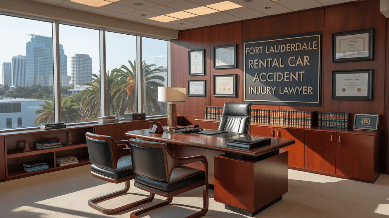 Fort Lauderdale Rental Car Accident Injury Lawyer
