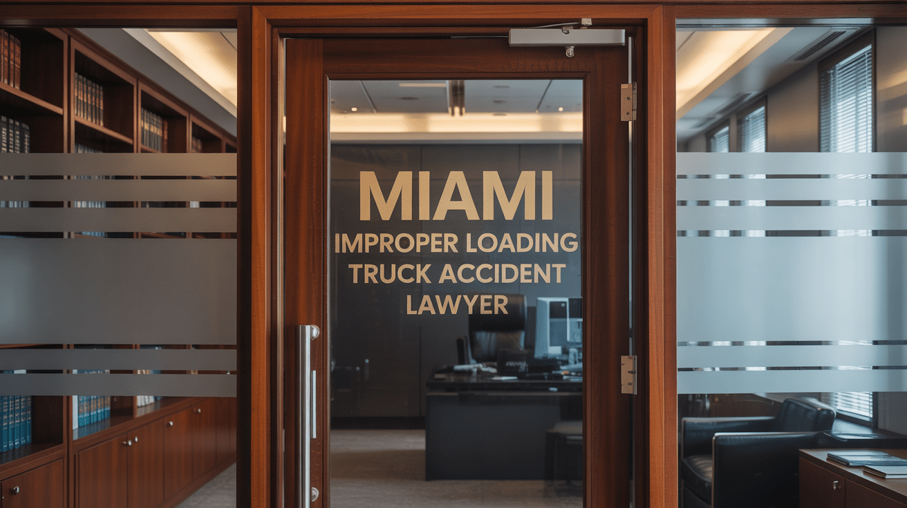 Miami Improper Loading Truck Accident