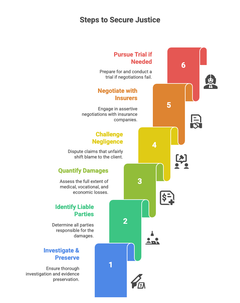 Steps to Secure Justice
