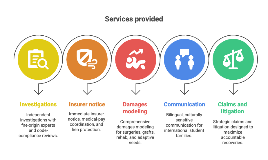 Servicios prestados