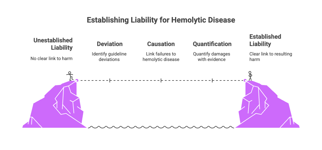 Establishing Liability for Hemolytic Disease