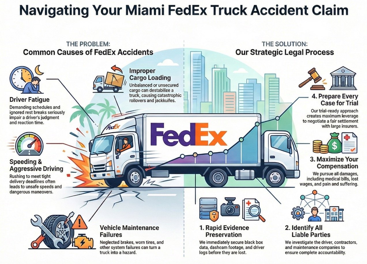 Miami FedEx Truck Accident Lawyer