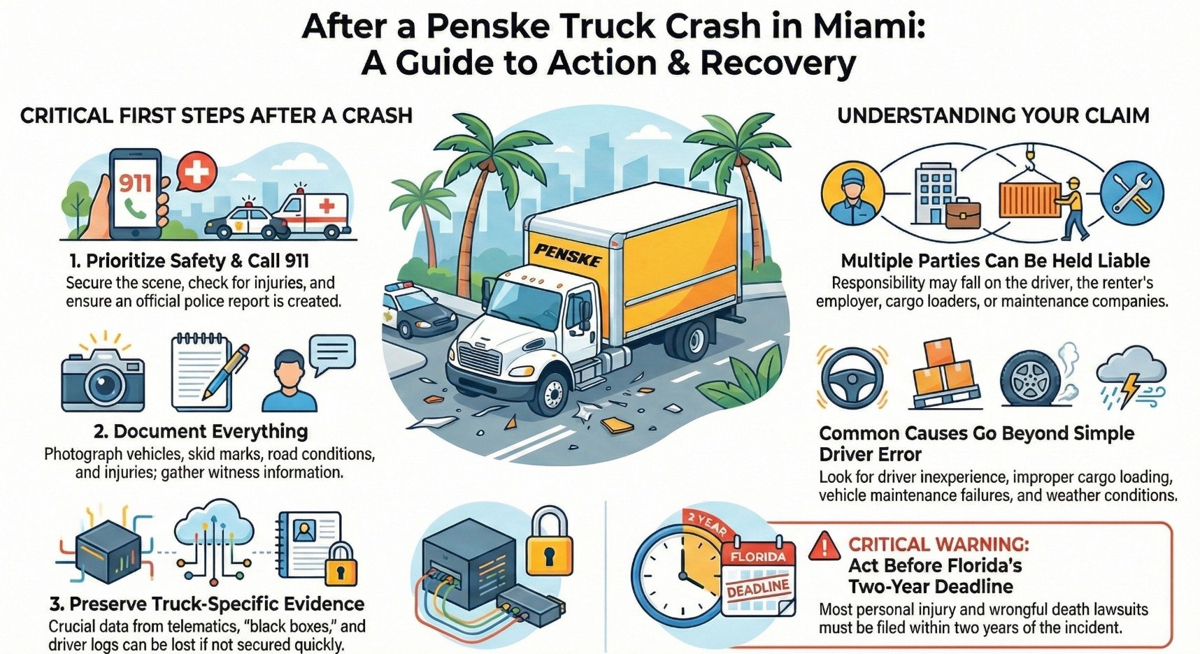 Miami Penske Truck Accident Lawyer