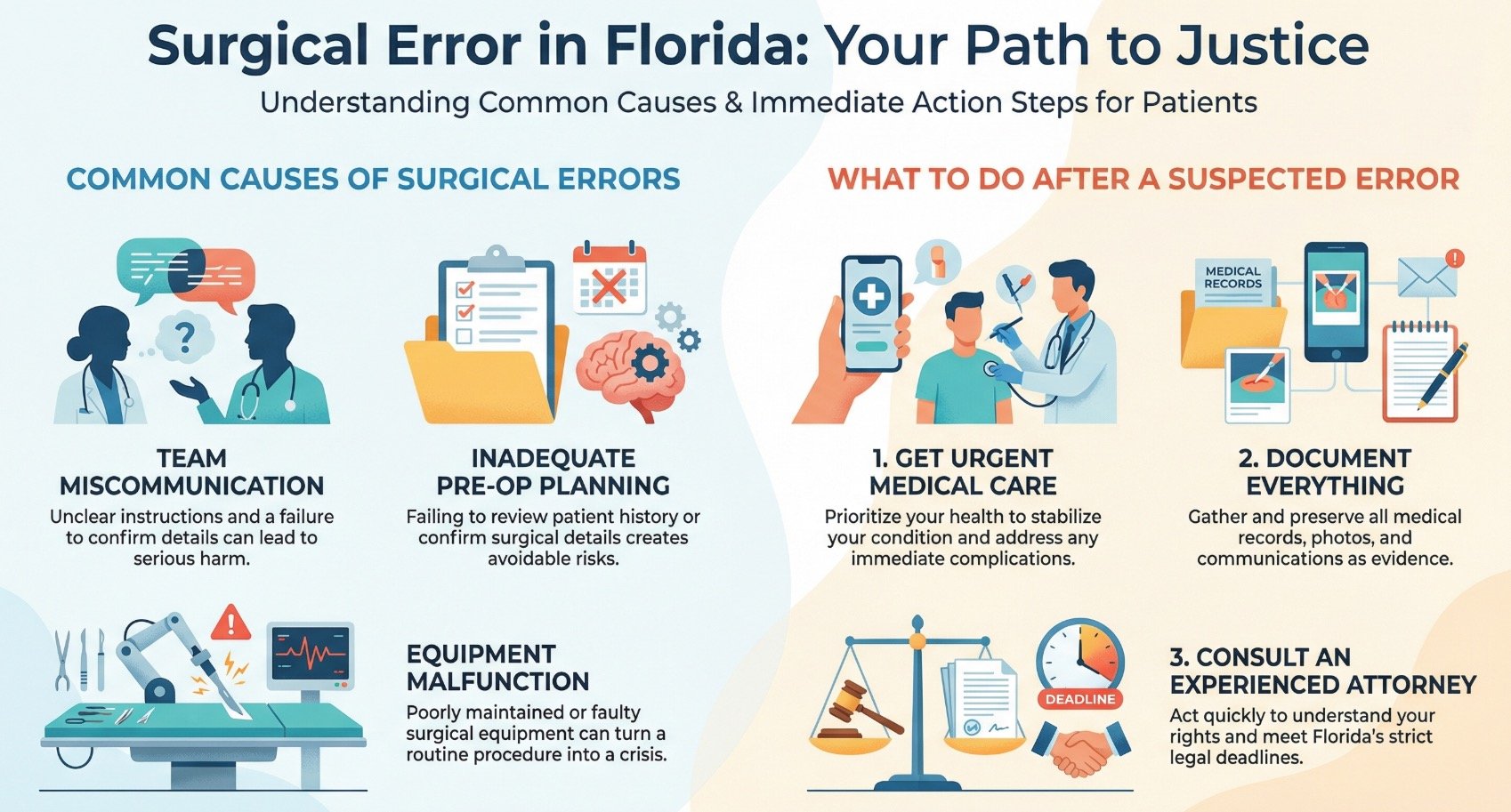Florida Hospital Surgical Error Injury Lawyer