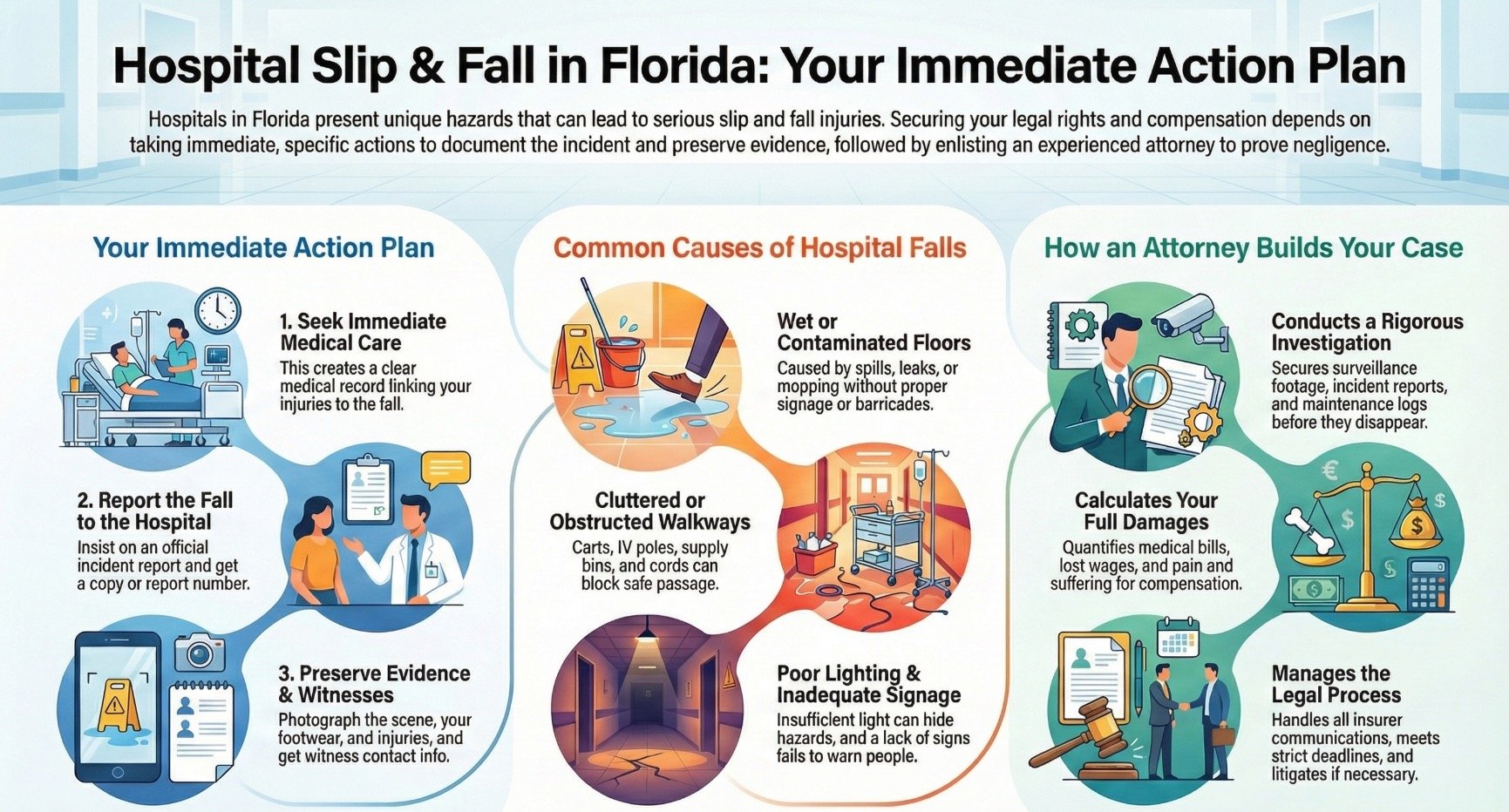 Florida Hospital Slip And Fall Injury Lawyer