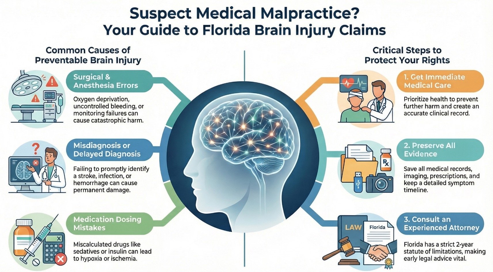 Florida Brain Damage Malpractice Injury Lawyer