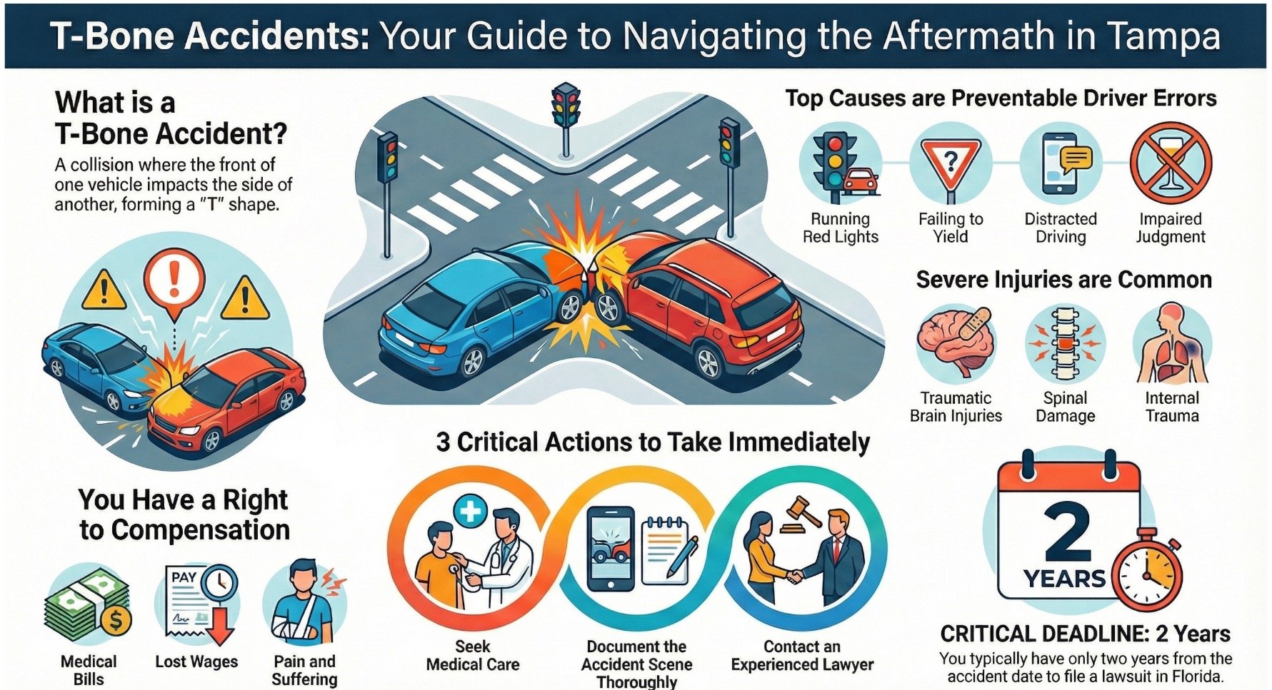 Tampa T-Bone/Broadside Accident Injury Lawyer