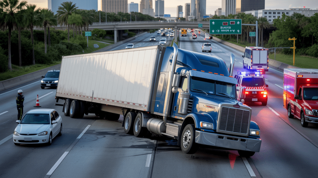 Tampa Jackknife Truck Accident Lawyer Video