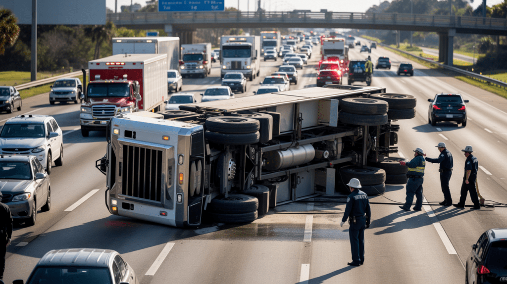 Tampa Truck Rollover Accident Lawyer Video