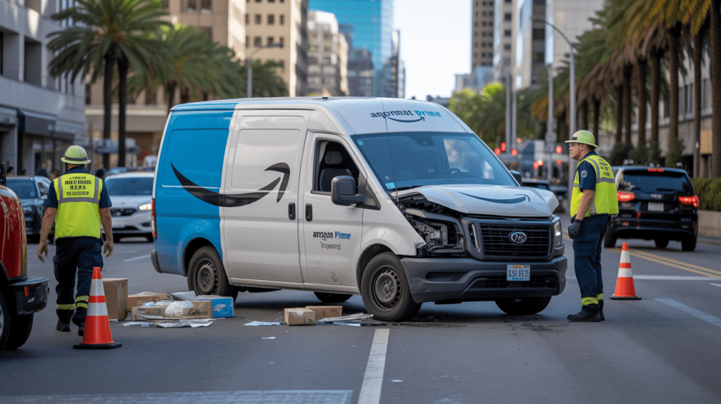 Tampa Amazon Delivery Van Accident Lawyer Video