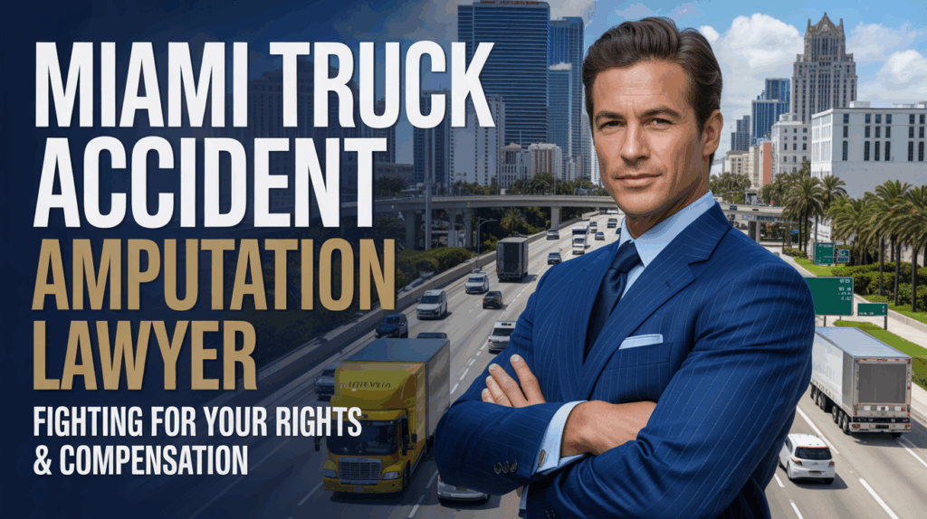 Miami Truck Accident Amputation Lawyer Video