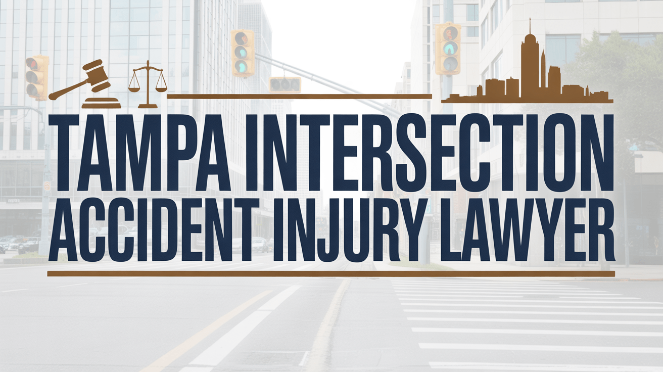 Tampa Intersection Accident Injury Lawyer
