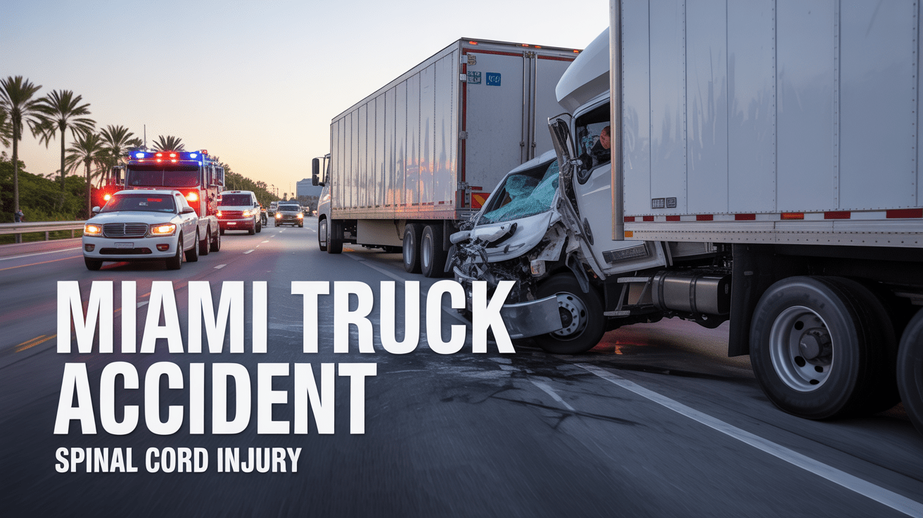 Miami Truck Accident Spinal Cord Injury Lawyer