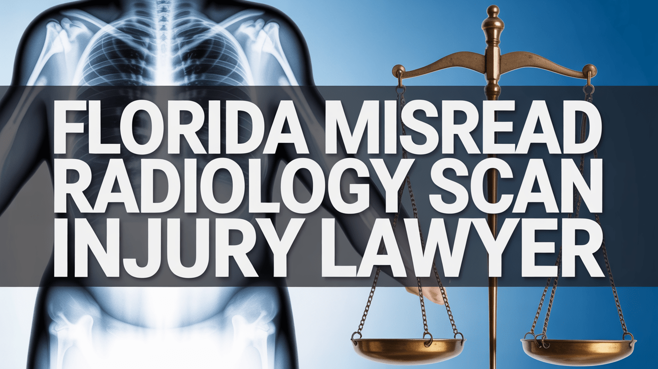 Florida Misread Radiology Scan Injury Lawyer