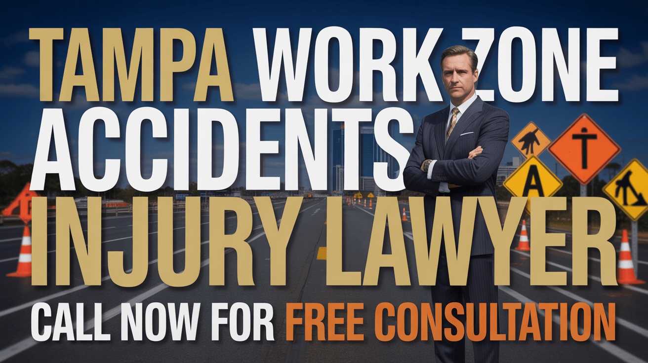 Tampa Work Zone Accidents Injury Lawyer 