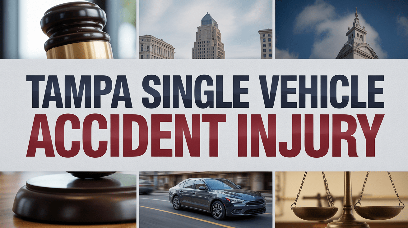 Tampa Single Vehicle Accident Injury Lawyer
