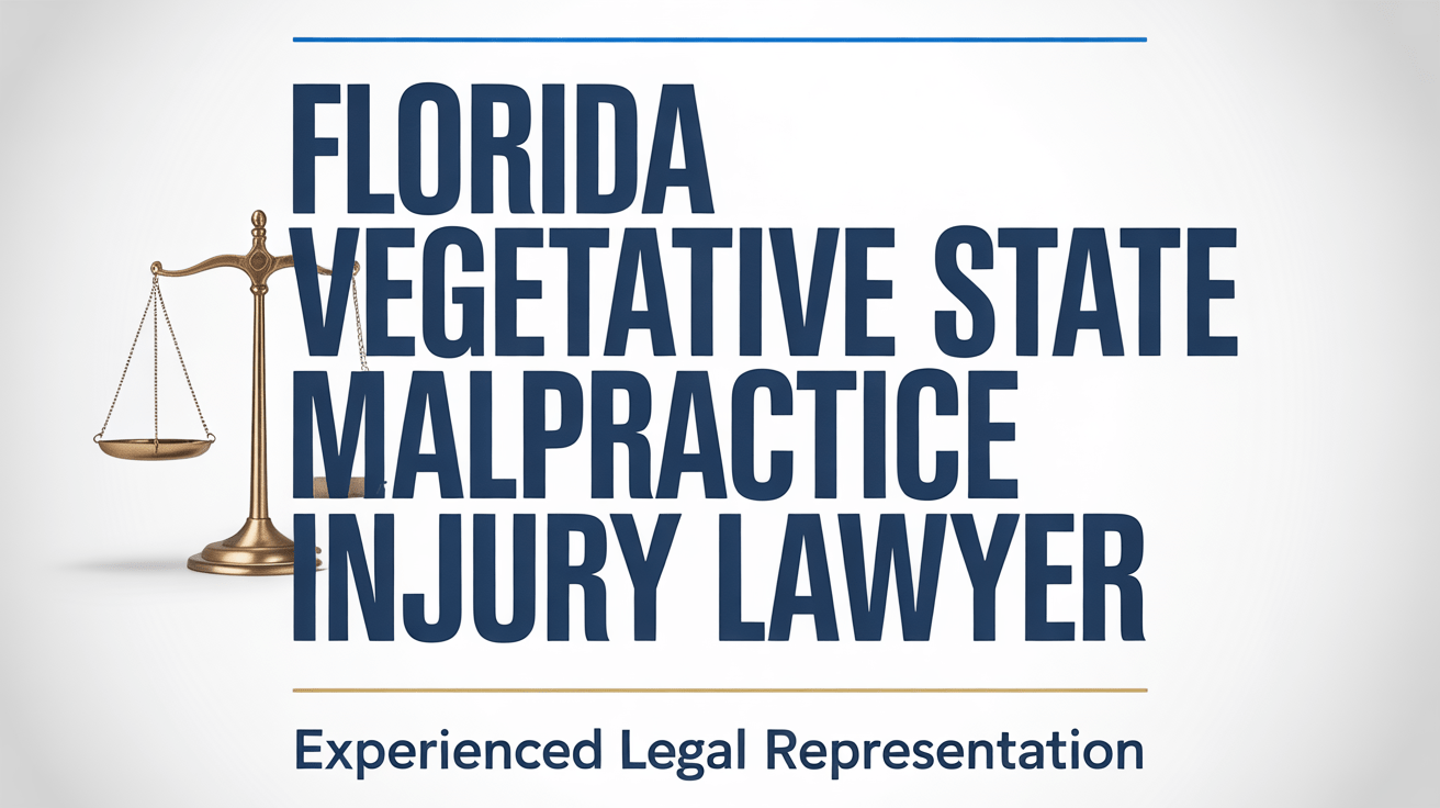Florida Vegetative State Malpractice Injury Lawyer
