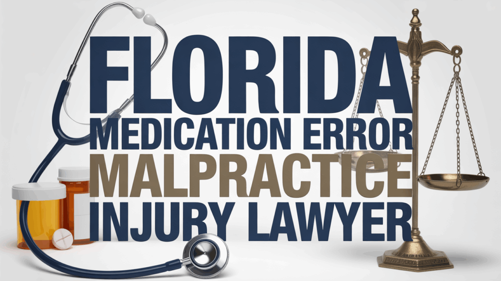 Florida Medication Error Malpractice Injury Lawyer Video