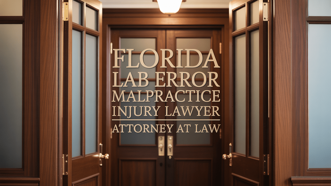 Florida Lab Error Malpractice Injury Lawyer