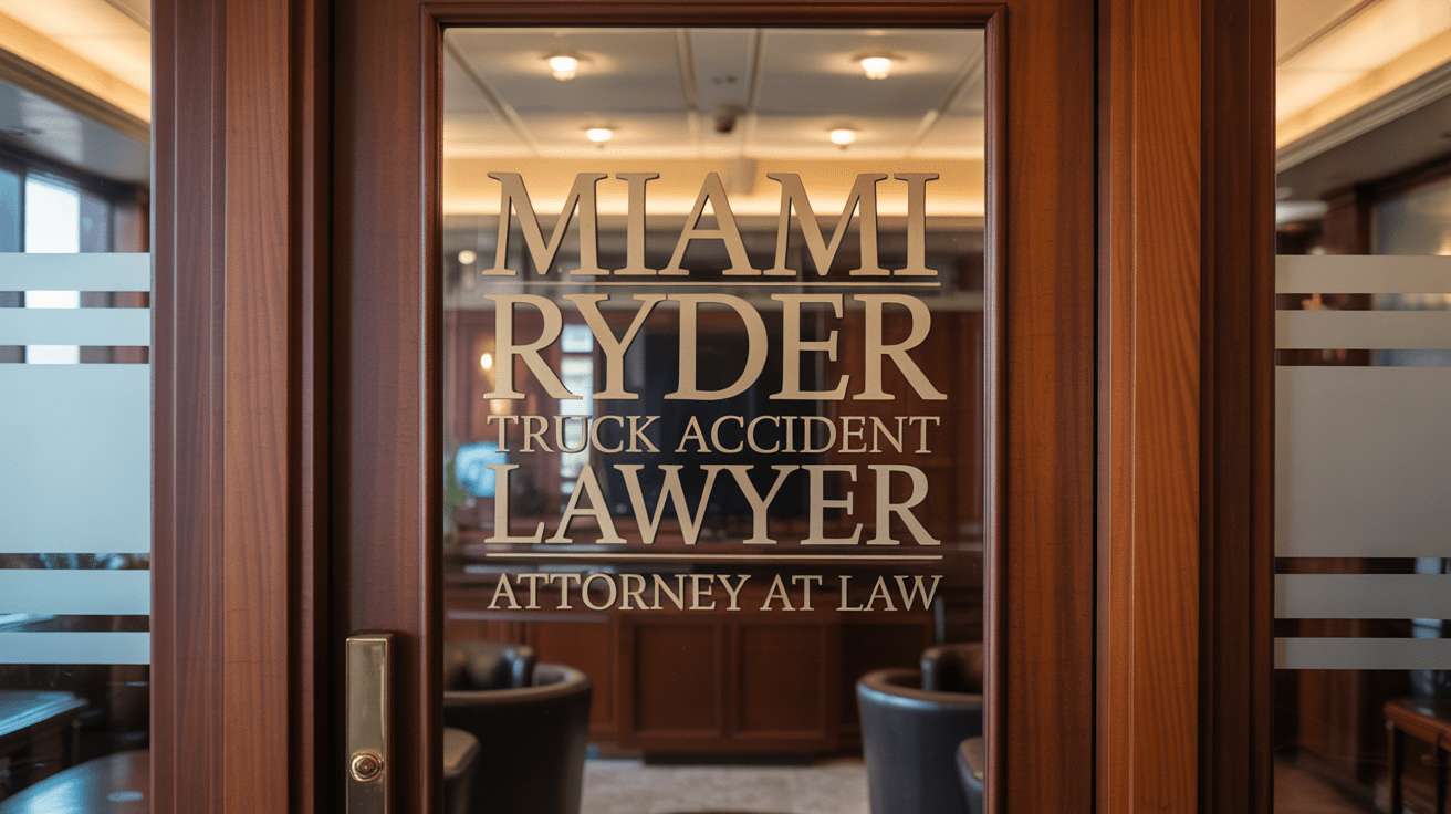 Miami Ryder Truck Accident Lawyer